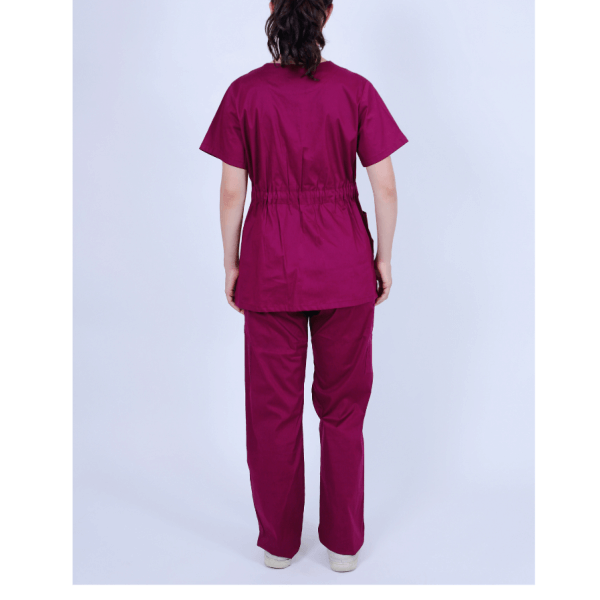 Scrub, Surgical, Medical Uniform for Woman Plum Color